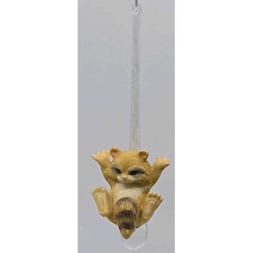 Charming Tails Springtime Showers Ornament 5.5" Raccoon Dean Griff Silvestri